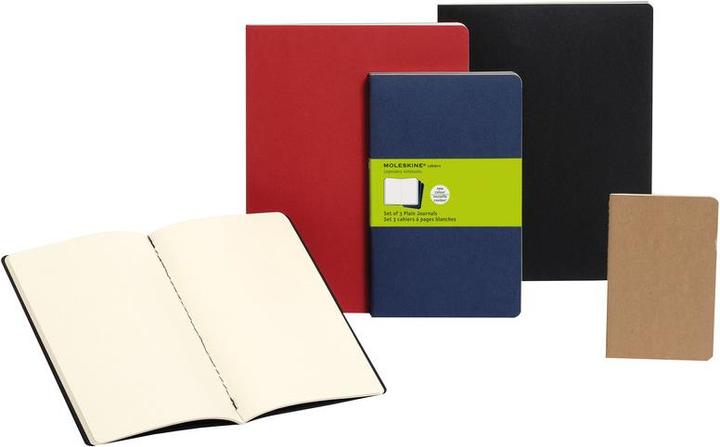 Produktbild Moleskine Notizhefte Cahier (A6, Blanko, Weicher Einband)