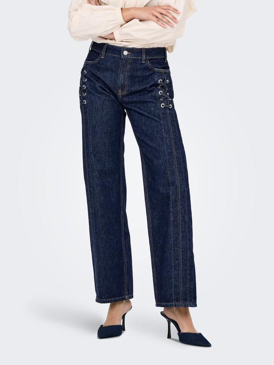 Actual product image Only ONLCOBAIN Mittlere Taille Weiter Beinschnitt Jeans Jeans mit weitem Bein (W26/L30)