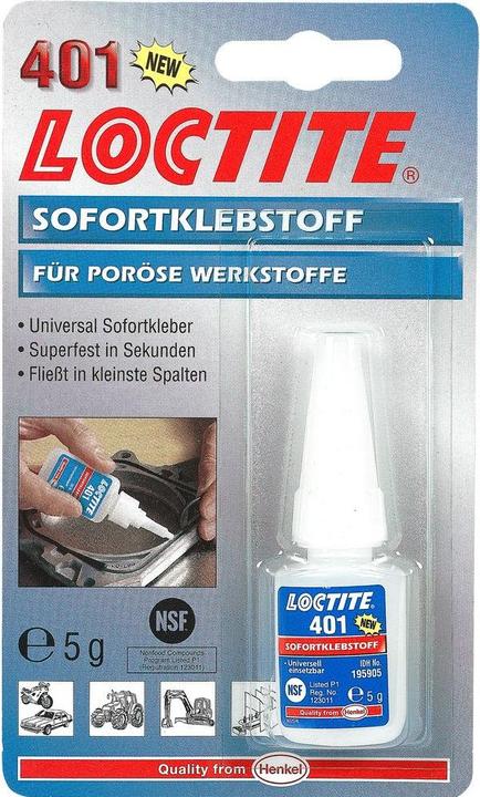 Immagine prodotto Loctite Adesivo istantaneo (5 g, 20 ml)