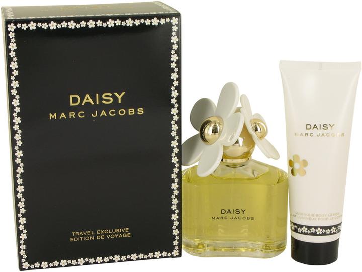 Marc Jacobs Daisy by Gift Set -- 3.4 oz Eau de Toilette Spray + 2.5 oz Body Lotion (Parfum set)
