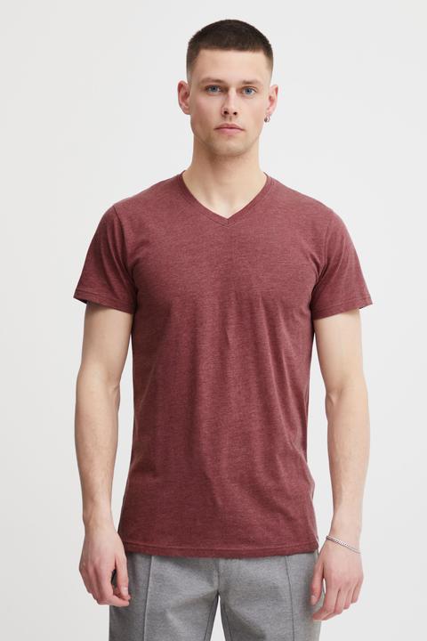 Immagine prodotto Solid Bedo T-Shirt A Maniche Corte Maglietta Da Uomo Con Collo A V In Cotone 100% (XXL)