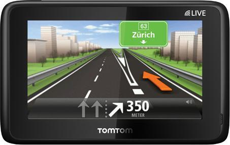 TomTom GO LIVE 1000, Europakarten