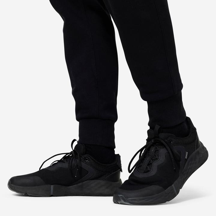 Actual product image Domyos Jogginghose Herren Fleece schwarz (W30/L33)