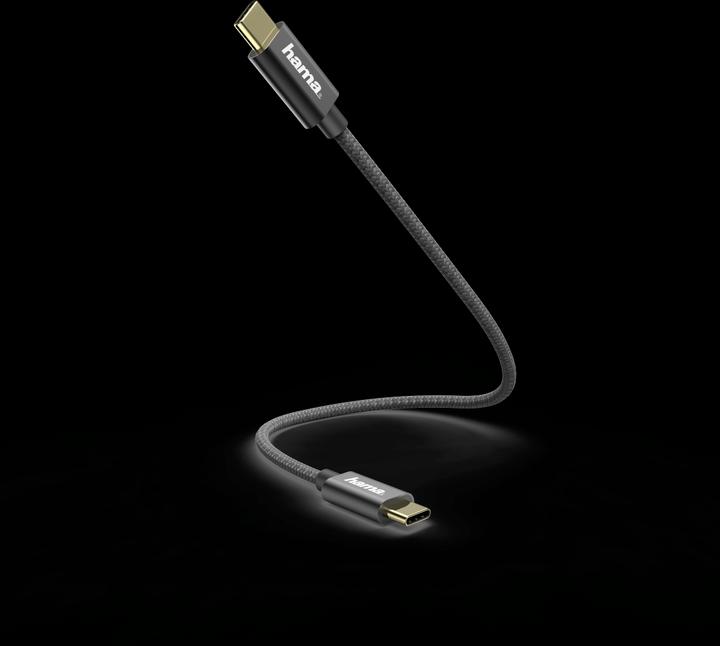 Produktbild Hama USB-C - USB-C (0.20 m, USB 2.0)