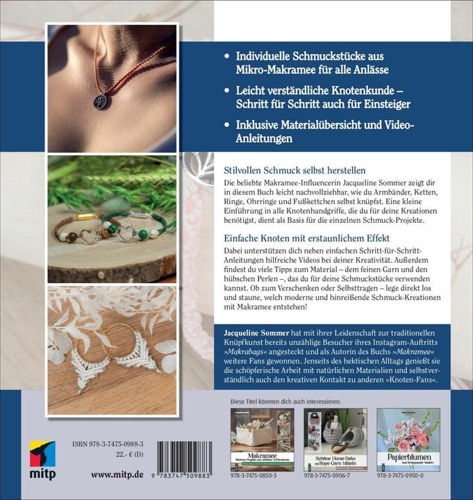 Produktbild Kunstvoller Makramee-Schmuck