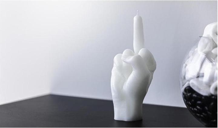 Actual product image Candle Hand Fck you (1 pcs.)