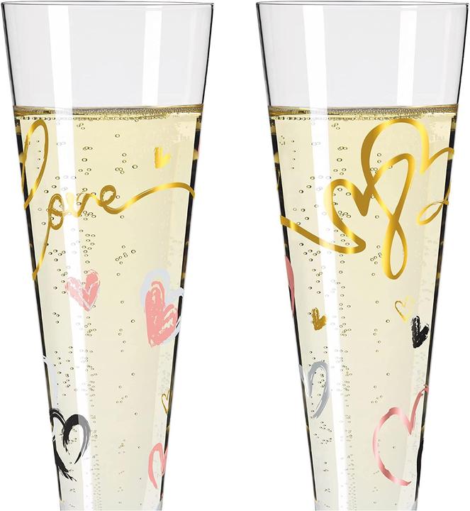 Produktbild Ritzenhoff Goldnacht (20.50 cl, 2 Gläser, Sektgläser)