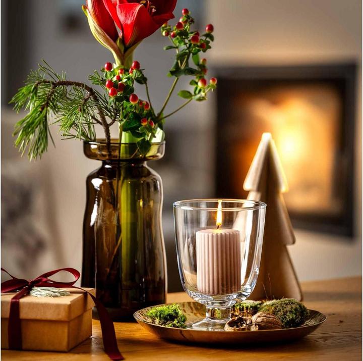 Produktbild Leonardo Weihnachtswindlicht Capanna Transparent, Glas, 16 cm (1 x, 12 x 16 cm)
