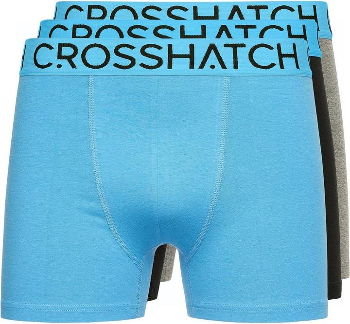 Actual product image Crosshatch Mens Knightling MVE Boxer Shorts (Pack of 3) (M, pack of 3)