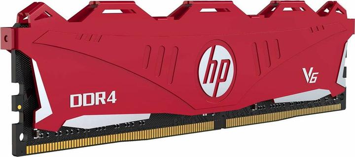 Productafbeelding HP V6 serie, DDR4, 16GB, 2666MHz - rood (2 x 8GB, 2666 MHz, DDR4 RAM, DIMM 288 pin)