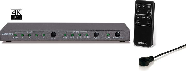 Marmitek Connecter un commutateur HDMI 621 UHD 4K