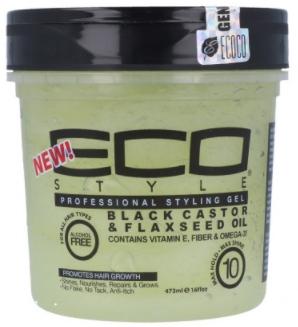 Actual product image Weleda Eco -style, styling gel with black castor and linseed oil, 1 piece (Hair gel, 473 ml)