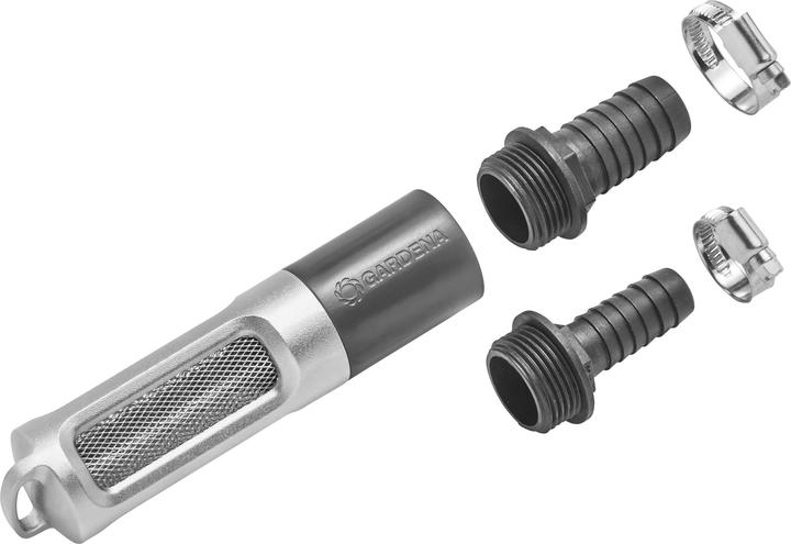 Gardena Aanzuigfilter met terugloop. 19 mm (3/4") / 25 mm (1")
