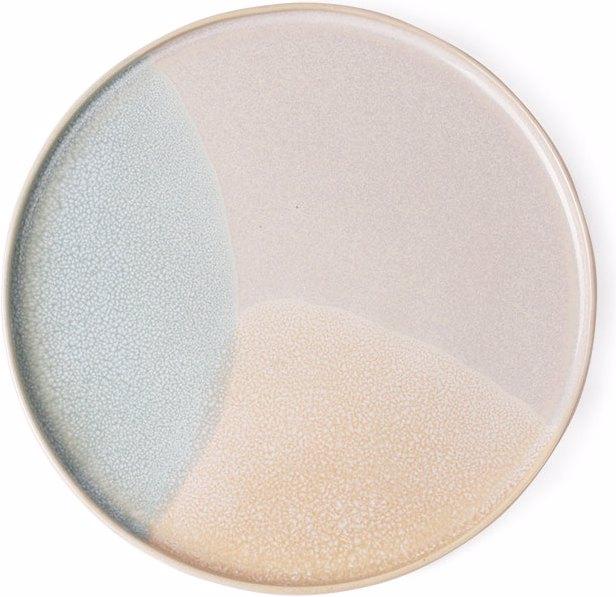 Produktbild HK Living gallery ceramics: round side plate mint/nude (18.50 cm)