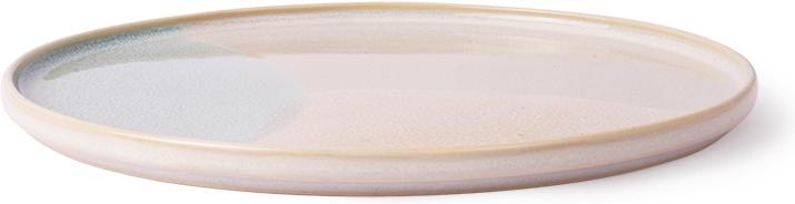 Produktbild HK Living gallery ceramics: round side plate mint/nude (18.50 cm)
