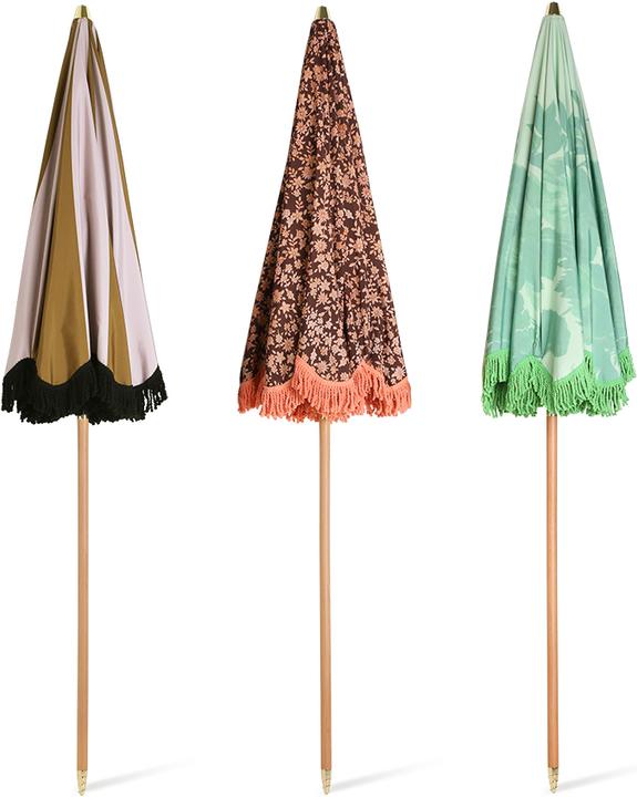 Produktbild HK Living beach umbrella floral pistachio (2 m)