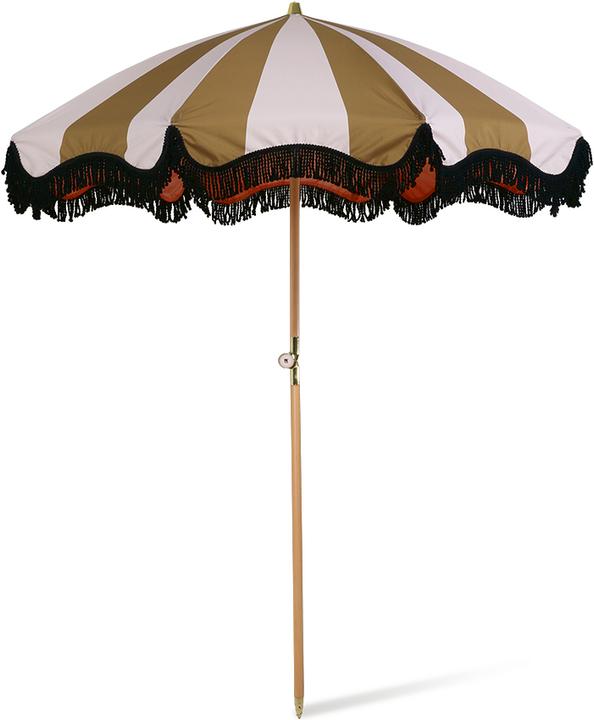 HK Living ombrellone classico nudo/senape (2 m)