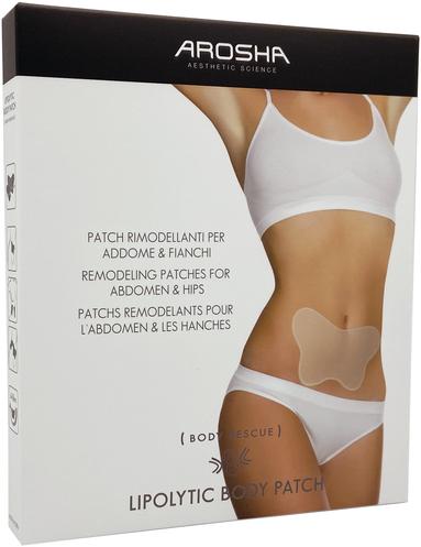 Arosha Retail Body Rescue Lipolytic Body Patch 4 x 12 ml