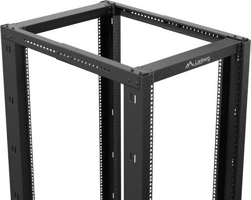 Actual product image Lanberg Open rack 22U black (22 RU, 19 inch rack)