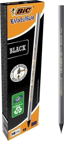 Produktbild Bic Bleistift Evolution ECOlutions Black, H„rtegrad: HB (HB, 12 x)