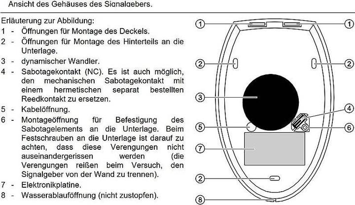 Produktbild Satel OUTDOOR ALARM SD-3001-R