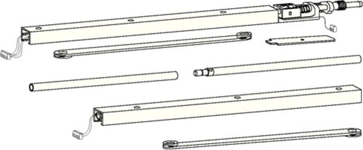 Actual product image Dormakaba Sliding rail door sequence controller ITS 96 GSR EMF 2 / K8 / K12 (Wooden door, French window, Room door, Entrance door, Indoor)