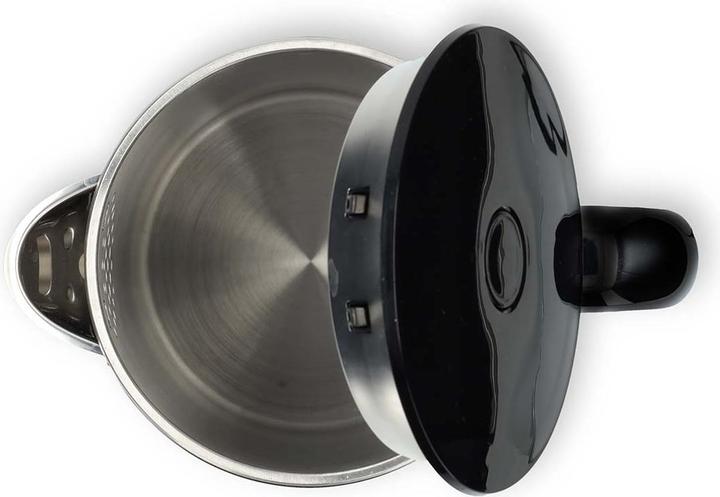 Immagine prodotto Nedis Bollitore - 1,70 litri - Plastica - Nero - 50,60,70,80,90,100 °C - Display della temperatura - (1.70 l)