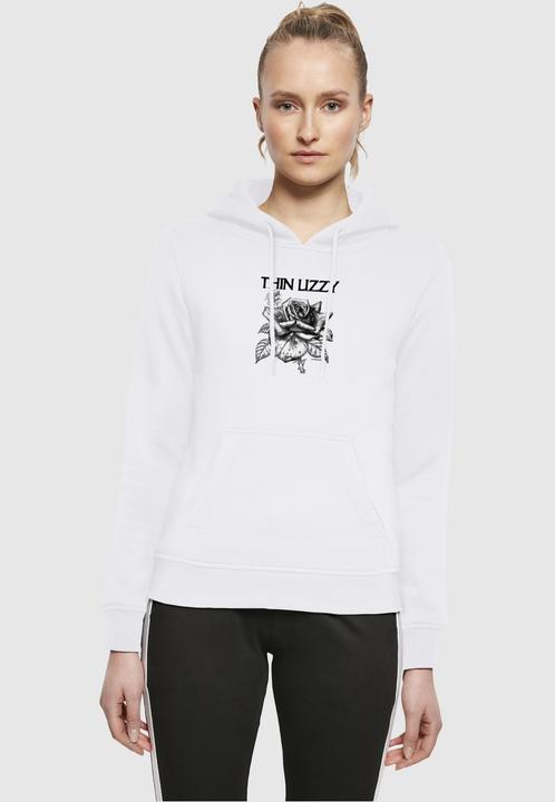 Immagine prodotto Merchcode Donna Thin Lizzy - Felpa con cappuccio con logo Rose - 160921 (M)