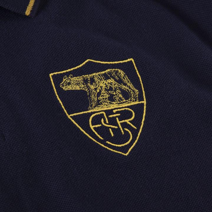 Actual product image Copa Football AS Roma Heritage Polo Blu (M)