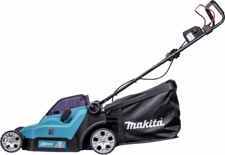 Actual product image Makita DLM382PM2 (Rechargeable battery operated)