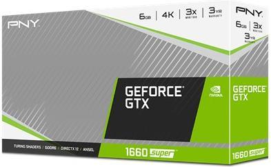 Actual product image PNY GeForce GTX 1660 Super (6 GB)