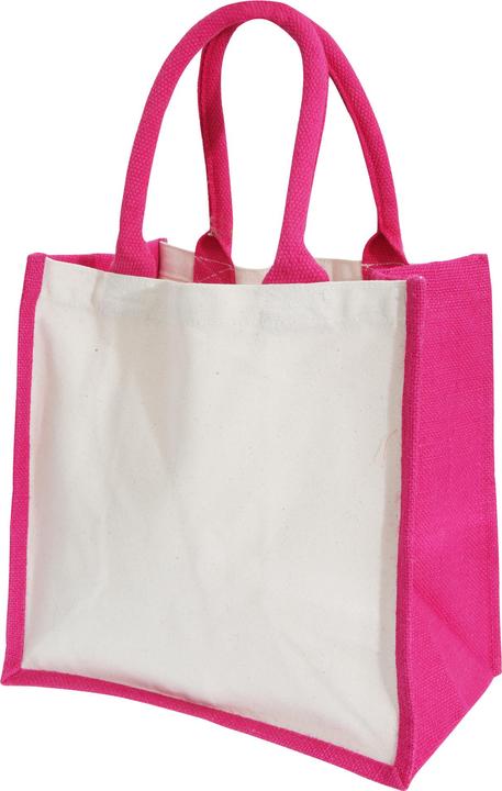 Westford Mill Midi JuteTasche Shopper Einkaufstasche 14 Liter (2 StückPackung) (14 l)