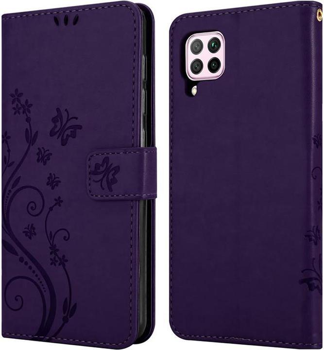 Image du produit Cadorabo Couverture du livre de fleurs (Huawei P40 Lite)