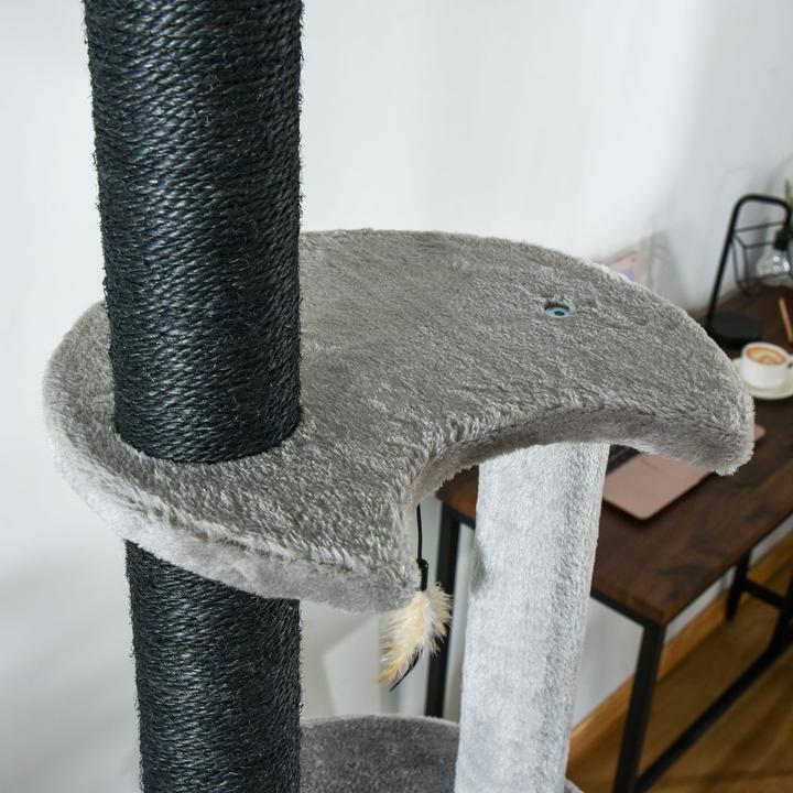 Produktbild Jamb Katzenbaum (255 cm, Hellgrau)