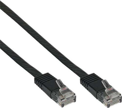 Produktbild InLine 0,5m Patchkabel flach, U/UTP, Cat.6 (U/UTP, CAT6, 0.50 m)