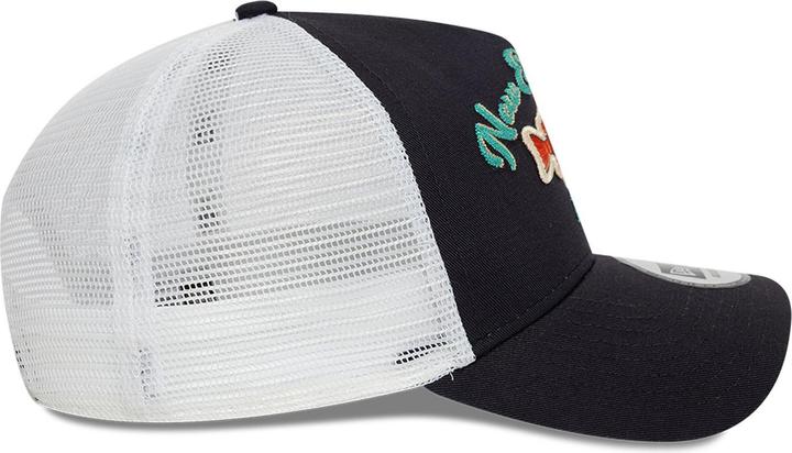 Actual product image New Era A-Frame Mesh Trucker Cap - Fishing 1920 Navy (One size)