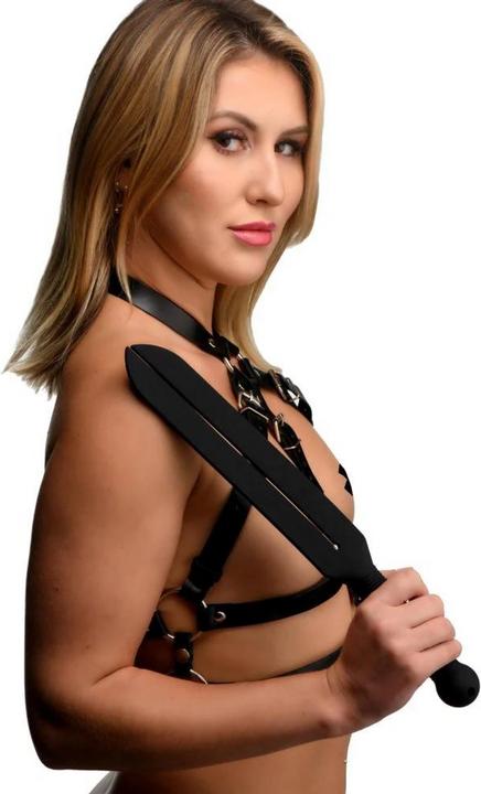 Produktbild Master Series Stung Silicone Tawse - Black