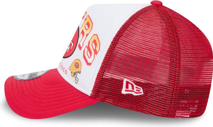 Actual product image New Era A-Frame Mesh Trucker Cap - RETRO San Francisco 49ers