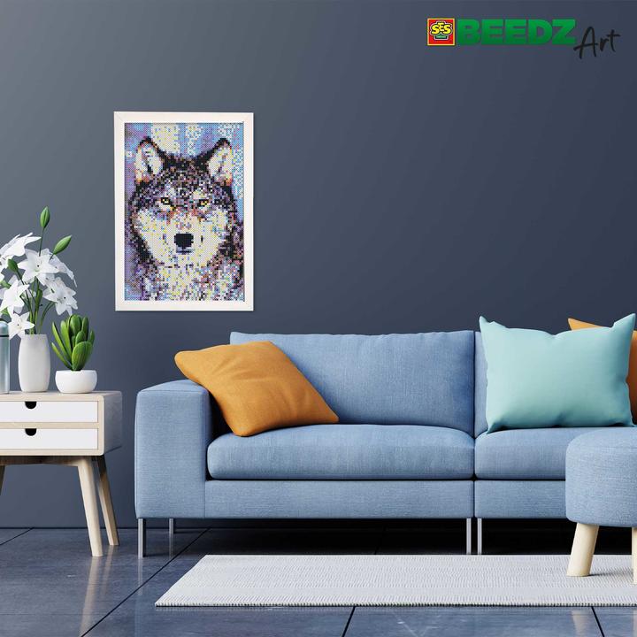 Actual product image Ses Beedz Art - Wolf
