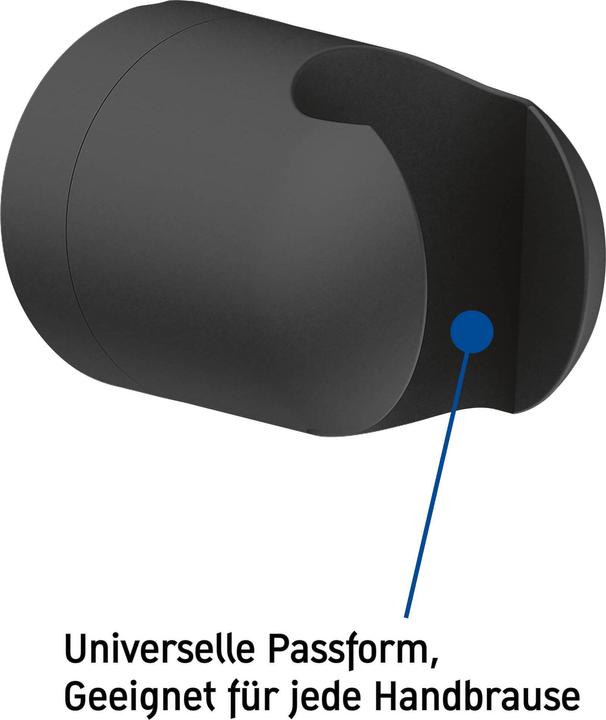 Actual product image Duravit Shower holder black matt