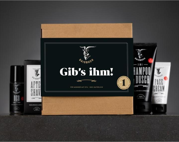 Image du produit Gaisbock Set Cadeau #1 (Set soin du corps, Set soin du visage, Set soin capillaire, Set soin de la barbe)