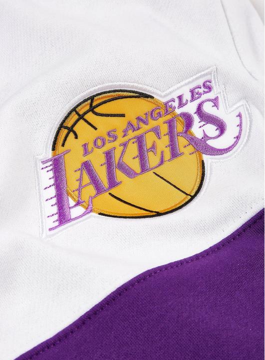 Immagine prodotto Mitchell & Ness Felpa con cappuccio Fusion fleece 2.0 Los Angeles Lakers (XXL)