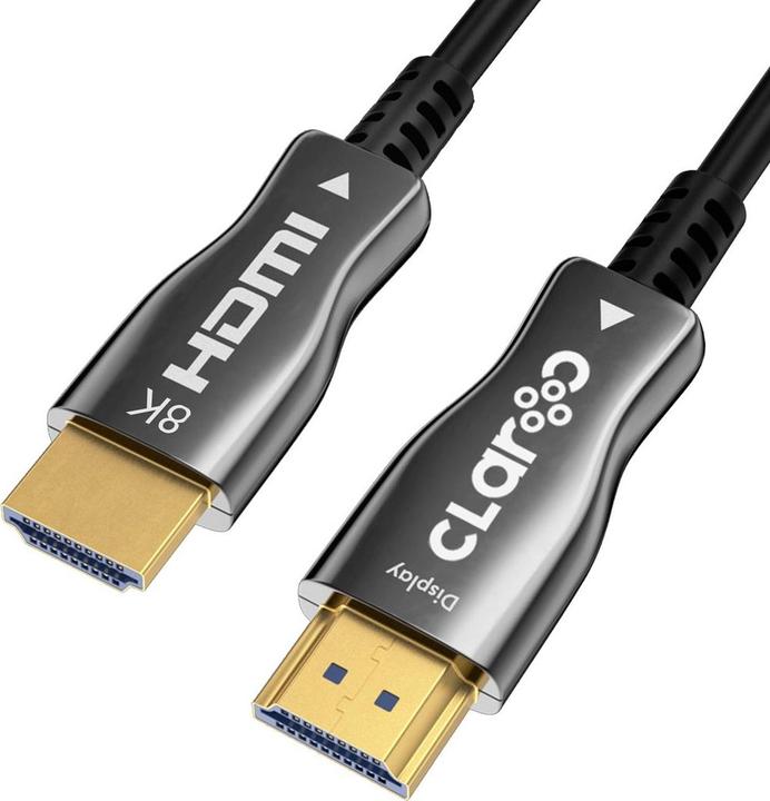 Actual product image Claro Cable Claroc Claroc cable optyczny HDMI 2.1 AOC 8K 120Hz 40 m (40 m, HDMI)