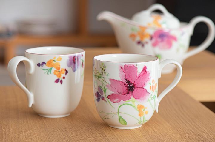 Produktbild Villeroy & Boch Latte Macchiato Becher Mariefleur Basic (480 ml, 1 x)