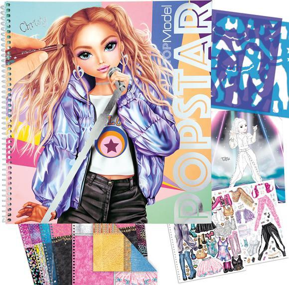 Image du produit Depesche Livre de coloriage TOPModel POPSTAR