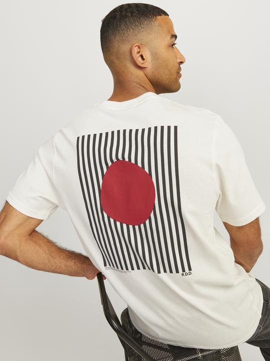 Actual product image Jack & Jones RDD Printed Round Neck T-shirt T-shirt (XXL)