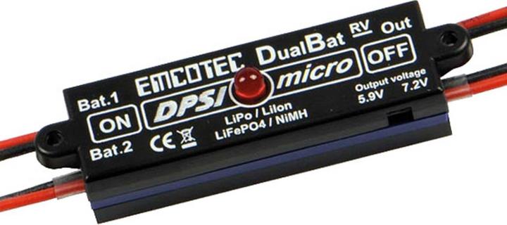 Produktbild Hacker DPSI Micro DualBat 5,9/7,2 V MPX