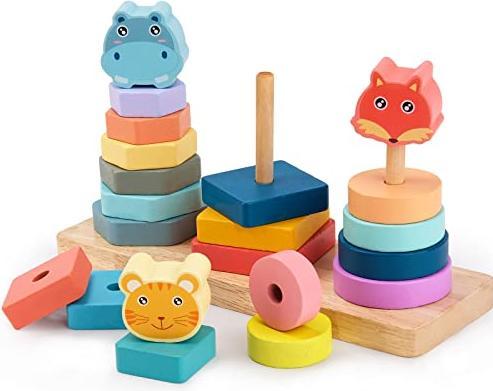 Image du produit Activity Board Jouets En Bois Pour Enfants Jouets En Bois Bébé Blocs De Construction