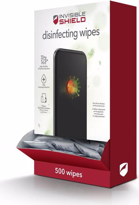 Actual product image InvisibleShield Disinfection wipes