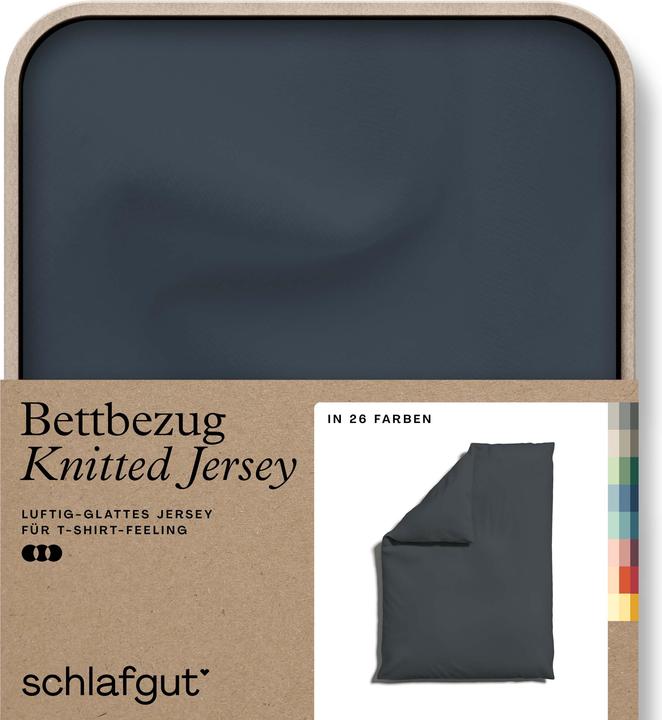 Produktbild schlafgut Knitted Jersey (Duvetbezug, 140 x 200 cm)